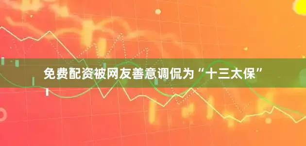 免费配资被网友善意调侃为“十三太保”