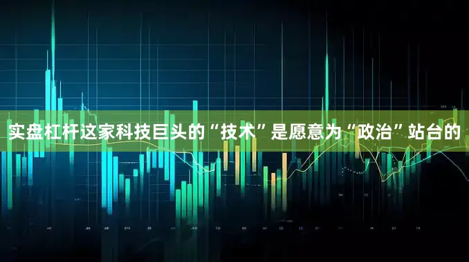 实盘杠杆这家科技巨头的“技术”是愿意为“政治”站台的